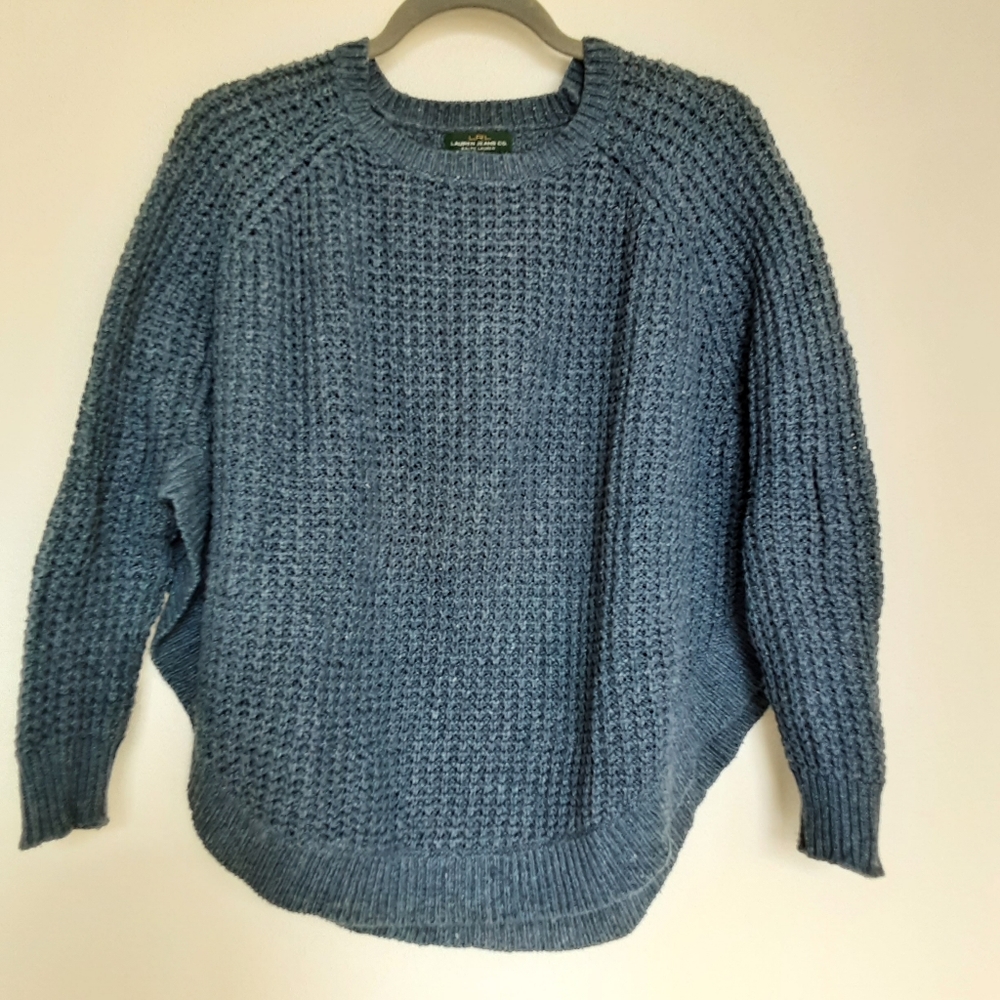 Ralph Lauren Blue Knit Sweater